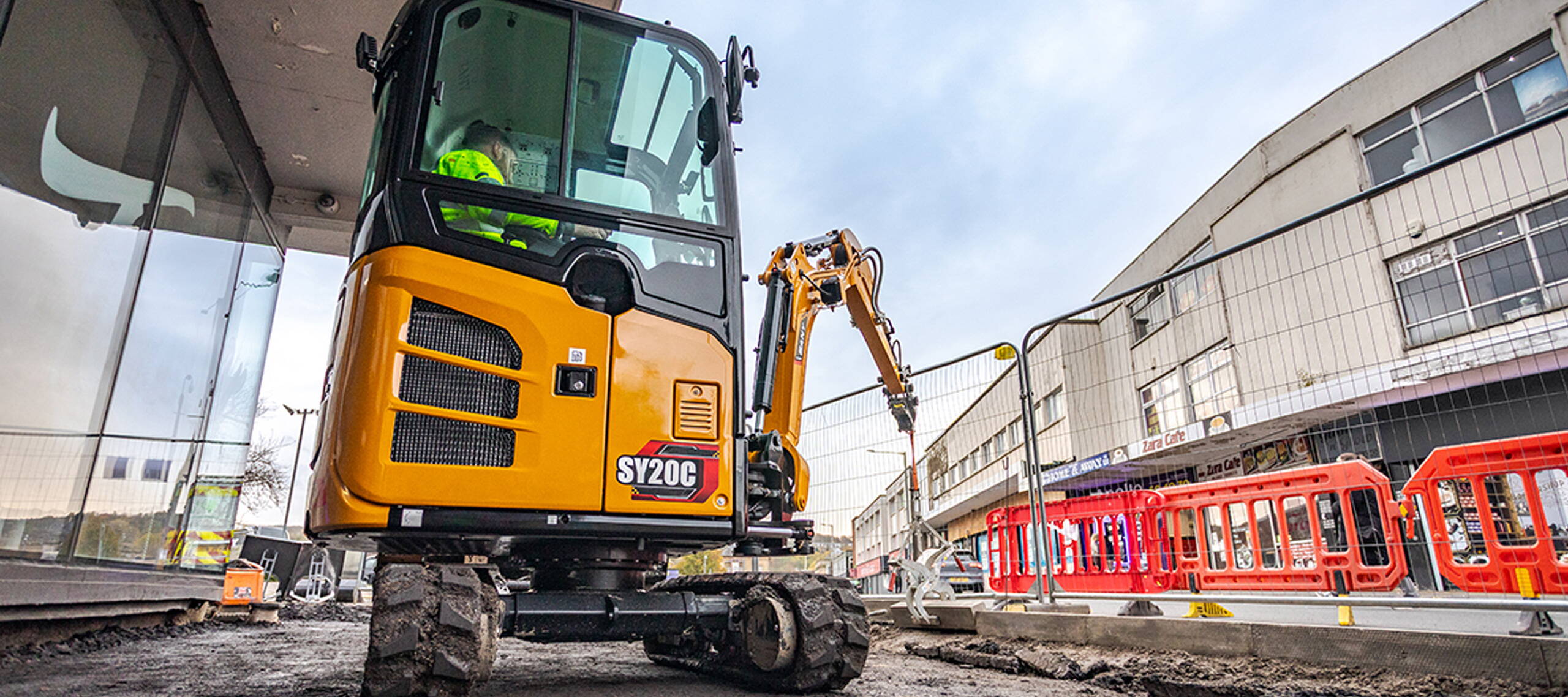 Zoom: SANY Bagger Mini-Bagger Minibagger SANY SY20C