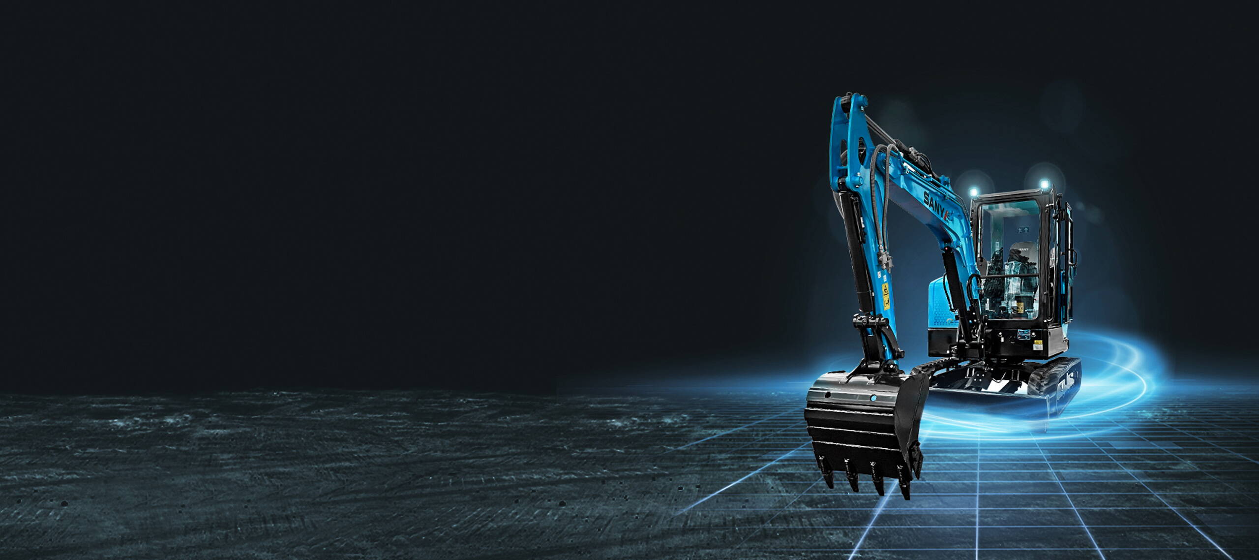 Zoom: SANY Bagger Minibagger SANY_SY35E