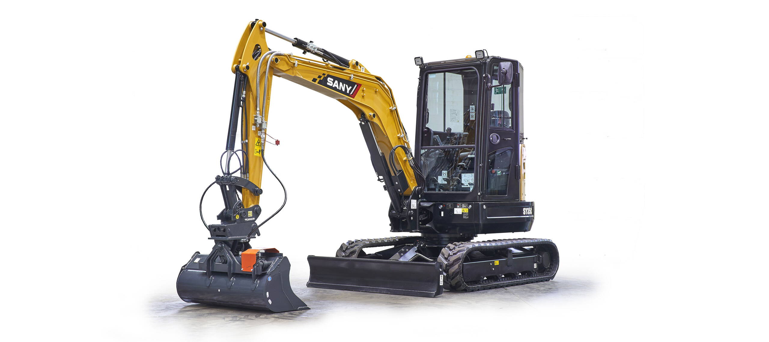 Zoom: SANY Bagger Minibagger SANY_SY35C 