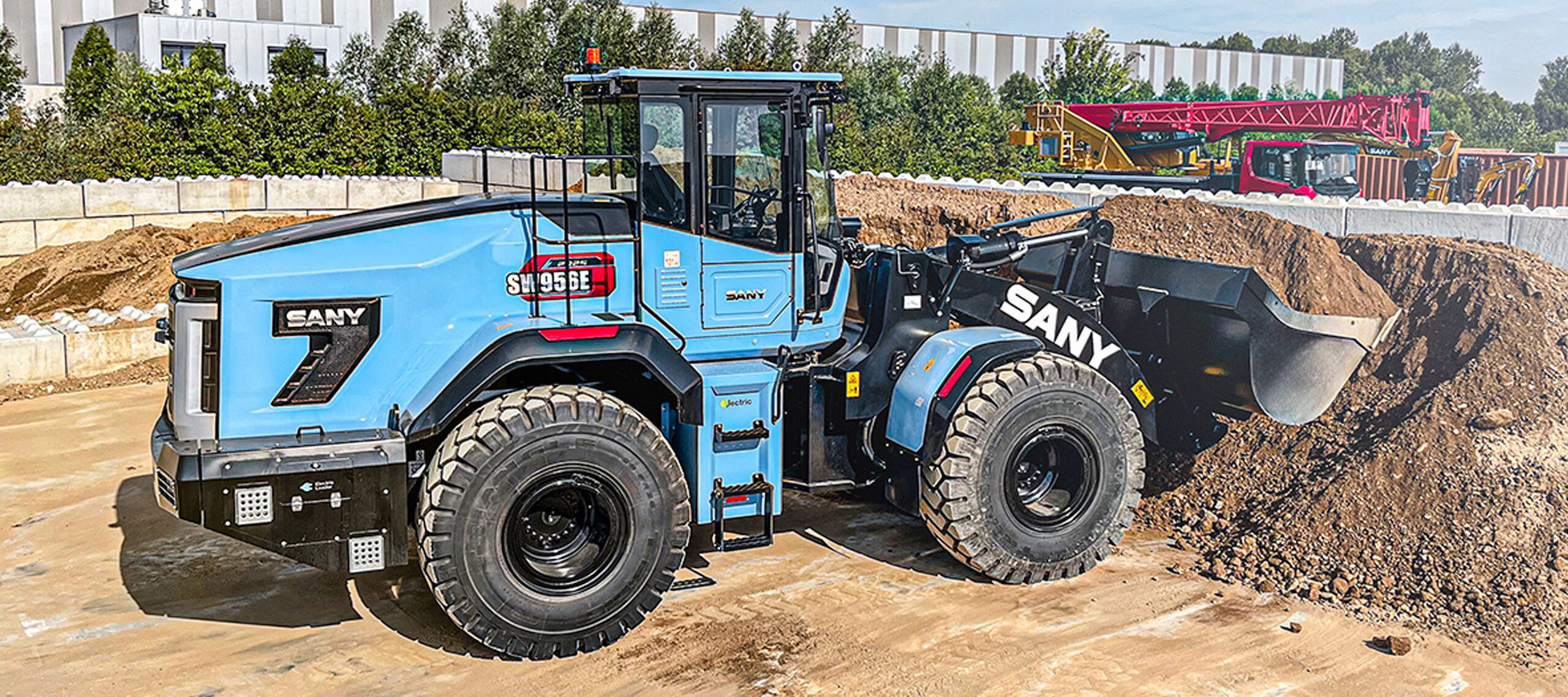 Zoom: SANY Radlader Elektro Sany SW956E