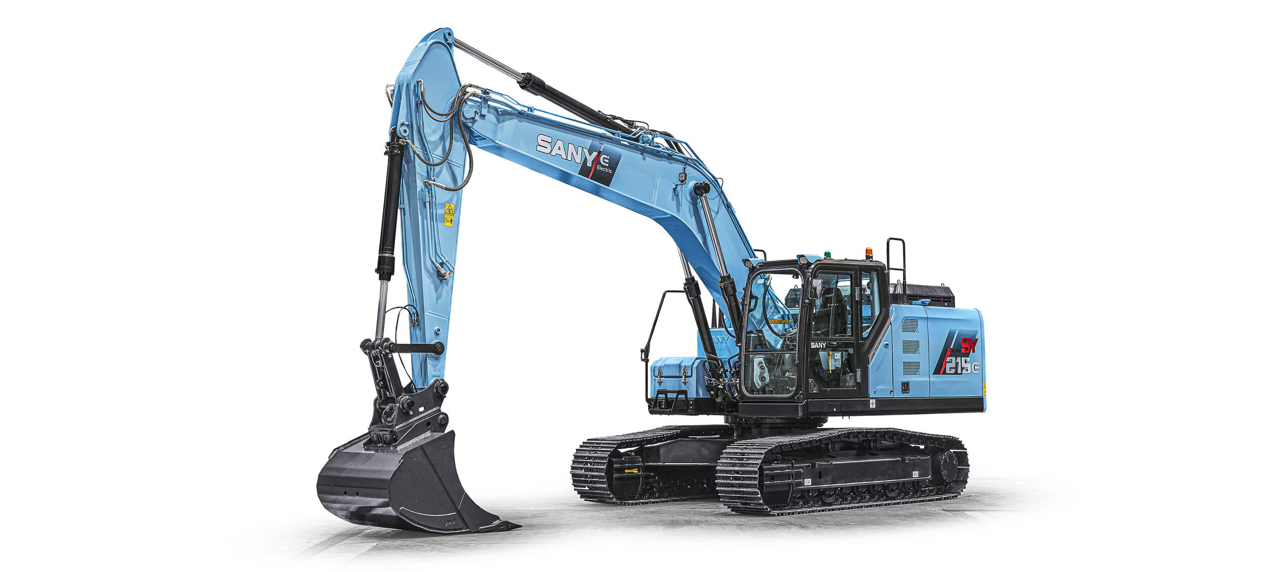 Zoom: Pelle sur chenilles Sany SY215E Lithium
