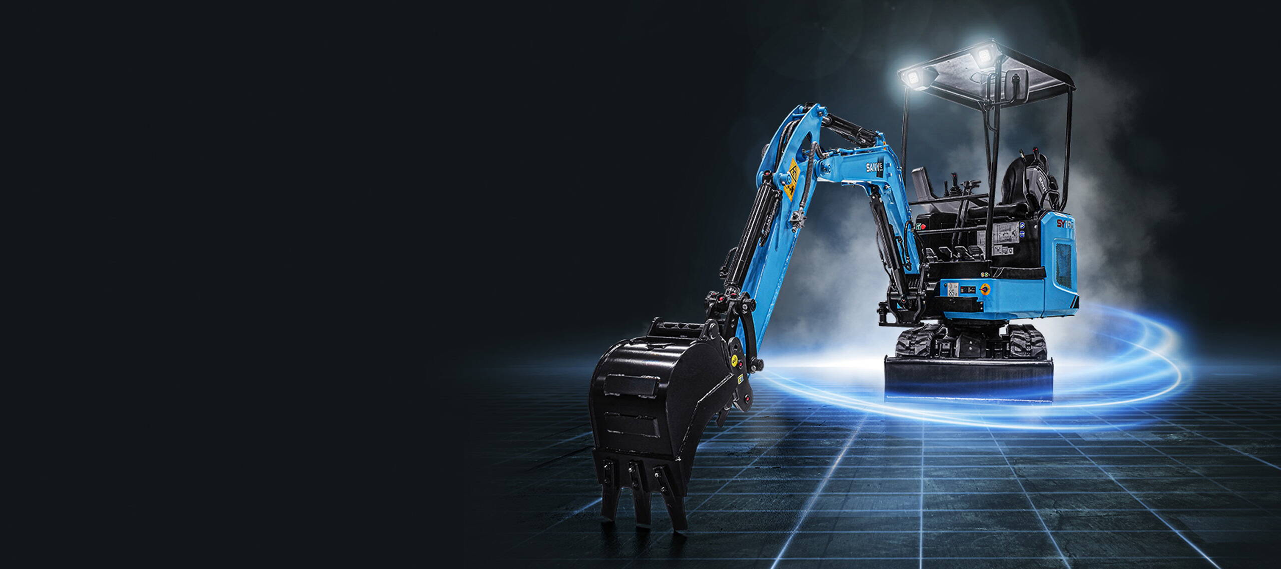 Zoom: SANY Bagger Mini-Bagger Minibagger SY19E