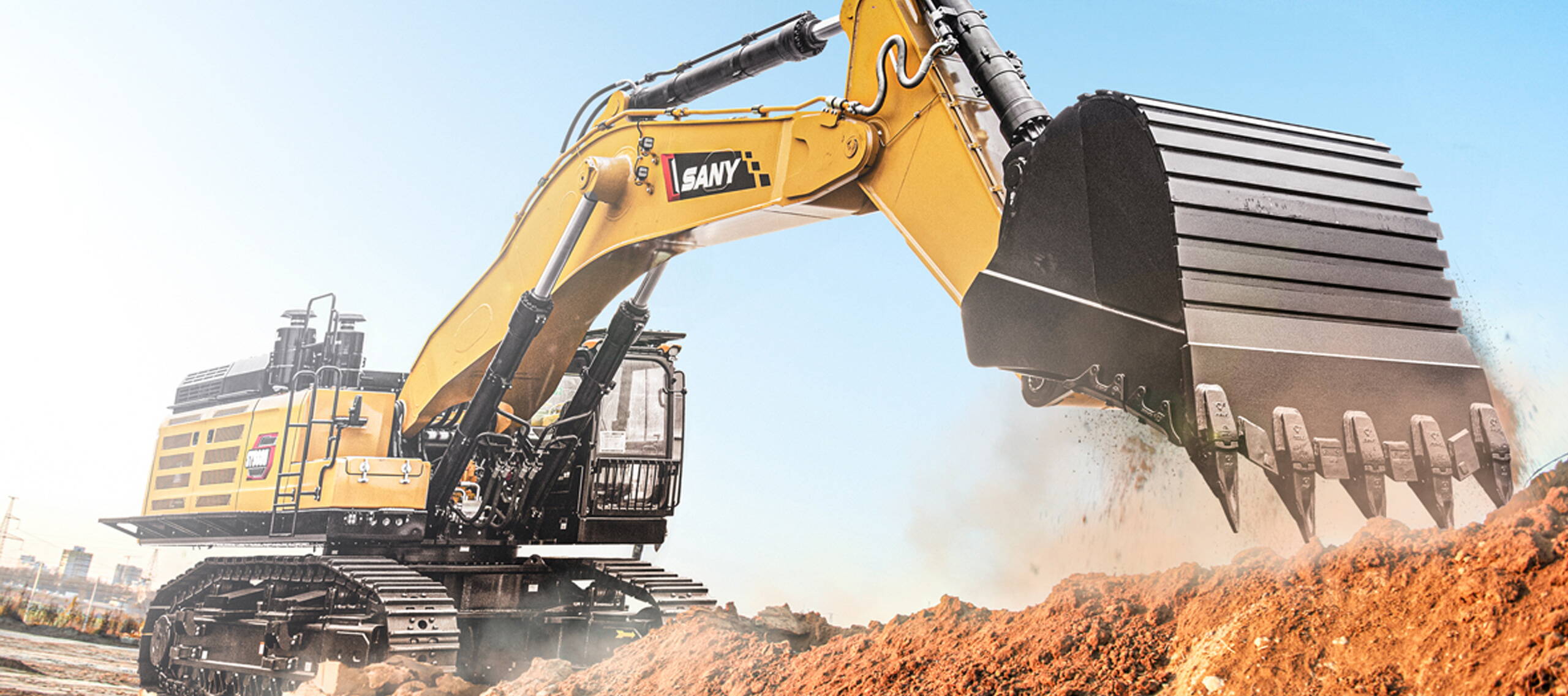 SANY Bagger Raupenbagger Sany SY980H