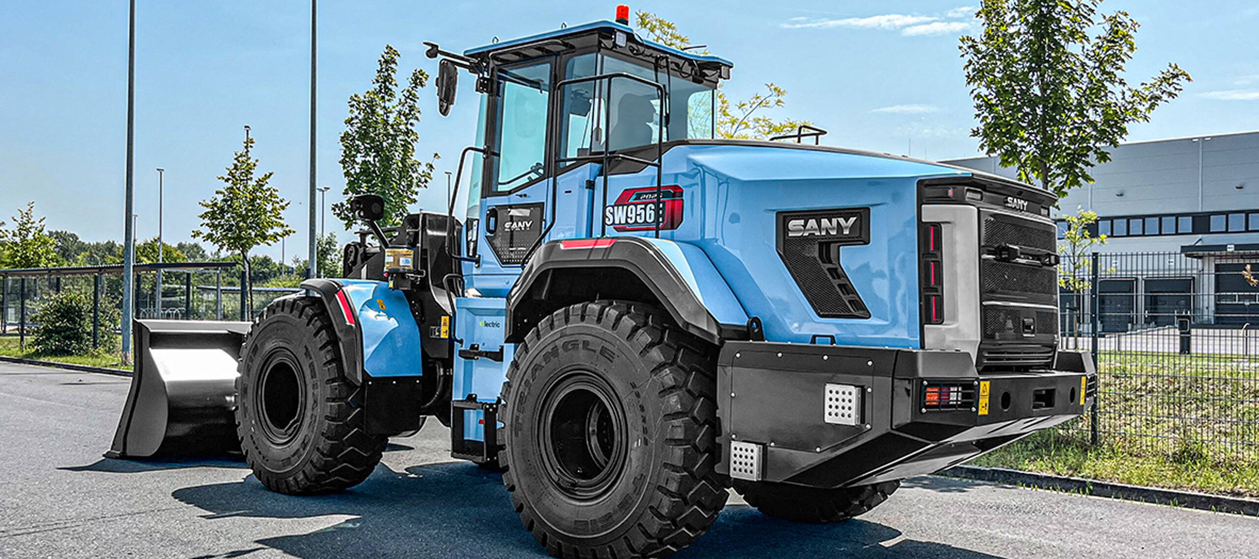 Zoom: SANY Radlader Elektro Sany SW956E