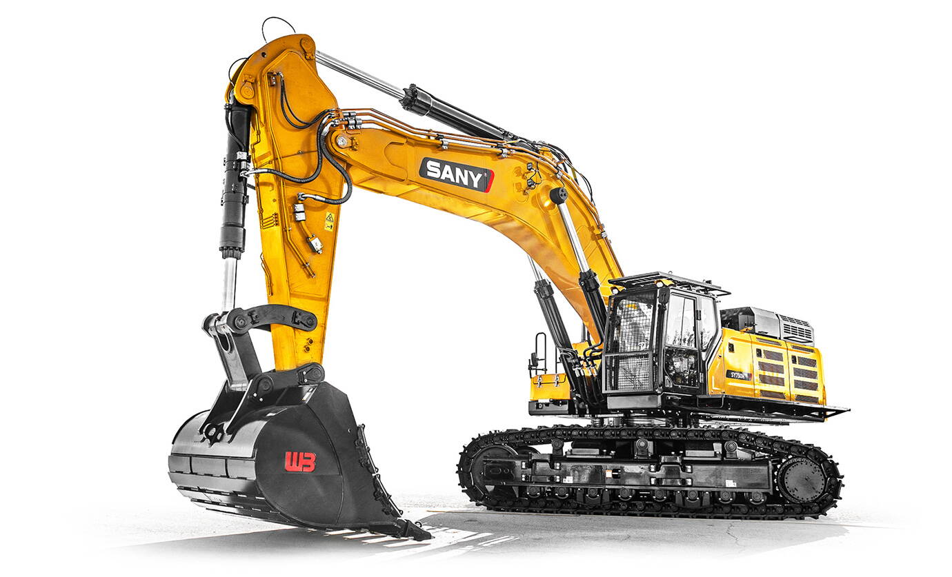 SANY Bagger - Raupenbagger SY750H