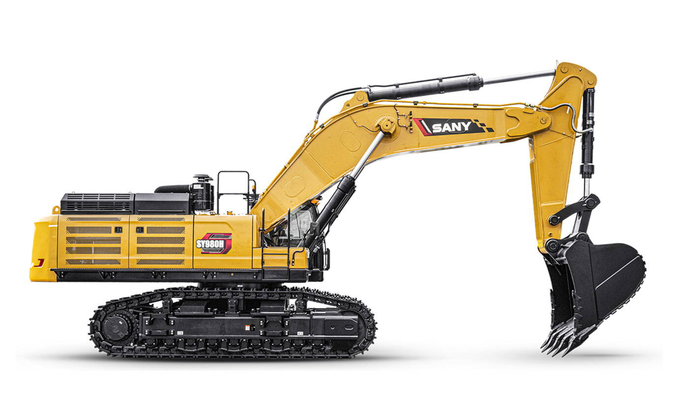 SANY Bagger - Raupenbagger SY980H
